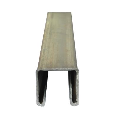 China 3m Durable Silver Hot Dip Galvanized C Channel Steel Beam for sale