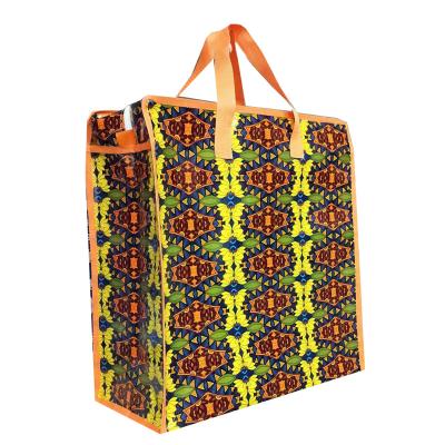 China Shopping Nigeria Printed PP Woven Large Package Shopper Shopping Bag for sale