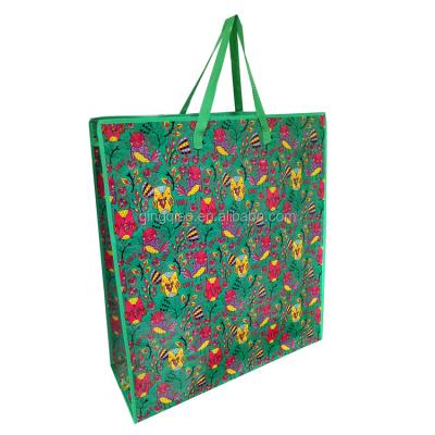 China Lower Price Recyclable Foldable PP Woven Bag for sale