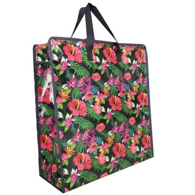 China Buying factory directly sell printed pp woven shopping bag /bopp printed packed pp woven bags for sale