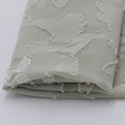 China Breathable Medium Practical Embroidered 75D Polyester 100% Weight Saving Fabric for sale