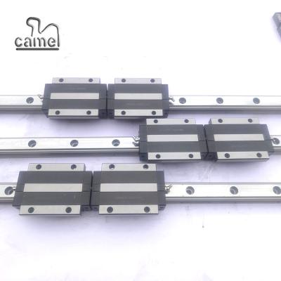 China Hiwin 20mm Equivalent High Stability HGH20HA HGW20HC HGW20CC Linear Guideway Bearing Steel Linear Guides For CNC Machinery for sale