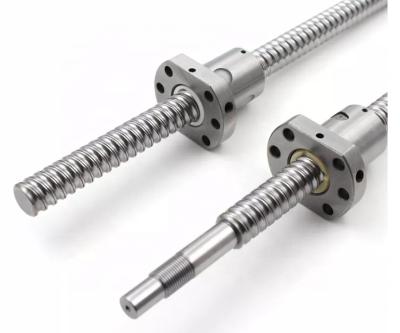 China High Transmission Efficiency Zcf Customized Size\hiwin Sfu1605 Ball Screw Ball Screw With Ball Nut CNC 3205 Router Ball Screw for sale