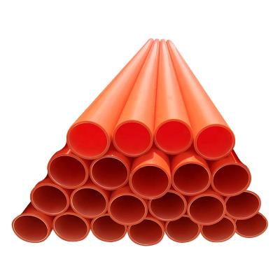 China Corrosion Resistant MPP Pipe MPP Electric Power Pipe Small Diameter Sizes Plastic MPP Conduit Pipe for sale