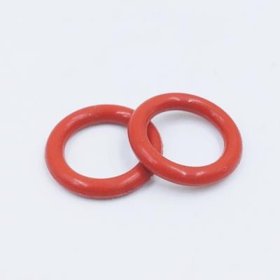 China Red Color High Temperature Silicone O Rings Custom Heat Resistant Rubber O Rings OEM for sale