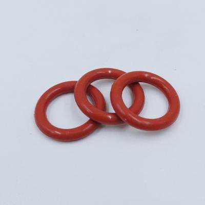 China Red VMQ Silicon Water Purifier O Ring Seals Food Grade Hardness 40-70 Shore A for sale