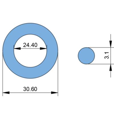 China NBR High Temperature O Ring Seals JIS G Standard 70 Shore A Industrial O Rings for sale