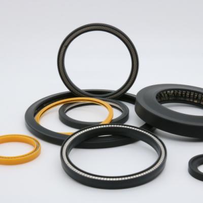 China Weather Resistance PTFE Spring Energised Seal 90 Shore A For Petroleum Industry for sale