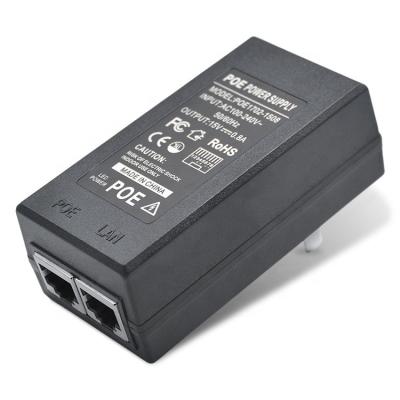 China Switch 100-240V Overcurrent 50/60Hz Wholesale Price 15V 0.8A Switch Poe Ethernet Adapter for sale