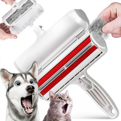 China Hot Stocked GP Fiber Roller Remover Dog Cat Hair Brush Cleaner For Pet Hair On Amazon Pet Supplies Dog Brush for sale