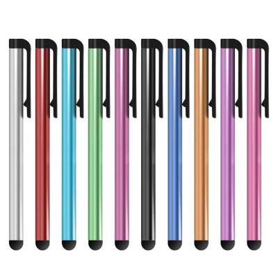 China High Quality Stylus Pencil Mobile Phone Metal Touch Screen Capacitive Stylus Pen For IPhone IPad IPod Touch Suit For Other Phone Smart Tablet for sale