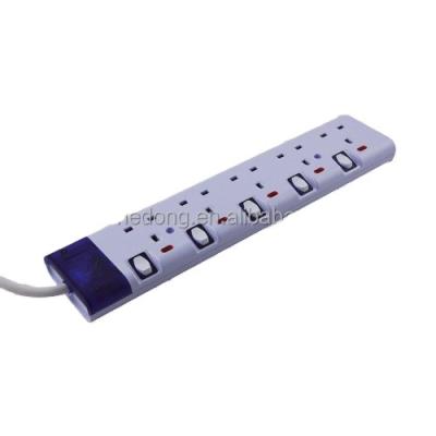 China Multifunctional Surge Protector Power Strip 2 3 4 5 6 Outlets  Extension Cord 230W/13A Multi plug for Multiple Devices for sale