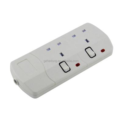 China Commercial Extension Lead 13A UK Type  4 Way Extension Socket With Surge Protection And Light for sale