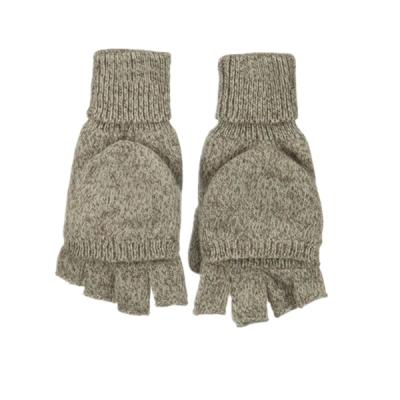 China Plain Solid Color Half Pack / Full Pack Knitted Warm Mittens for sale