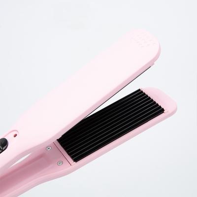 China Rose Water Wave Water Omelet Egg Curly Mini Hair Dry and Wet Dual-Use Bun Straightener Customized Outdoor Hair and Straight Hair Splint for sale