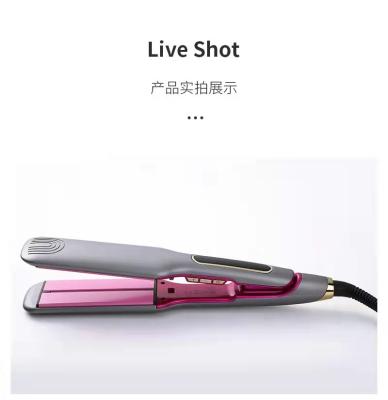 China Household Negative Ion Splint Special Styling Curling Iron Broadening And Straightening Ironing Board Hair Dual-Use Straightener for sale