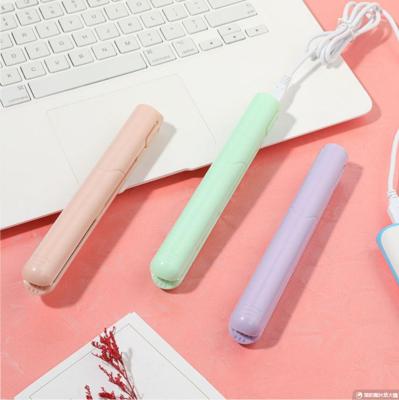 China Hotel Roll Splint Student Fan USB Stick Hair Curling Small Curly Hair Bangs Inner Loop Pull Dish Clip Straightener for sale