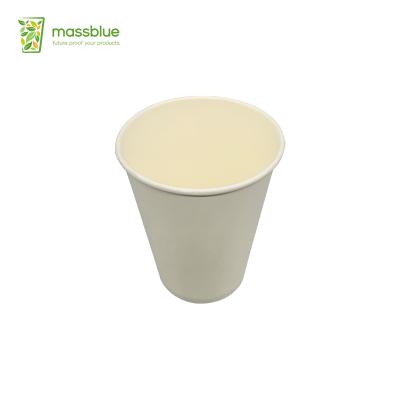 China Disposable Single Wall Biodegradable Take Away Paper Cup Coffee Disposable Hot Drinks Paper Cups for sale