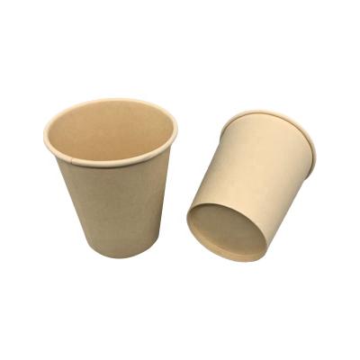 China Manufacturer Disposable Hot Paper Cup 8oz Coffee Disposable Paper Cups With Logo Paper Coffee Food And Beverage Single Wall Packaging Accept for sale