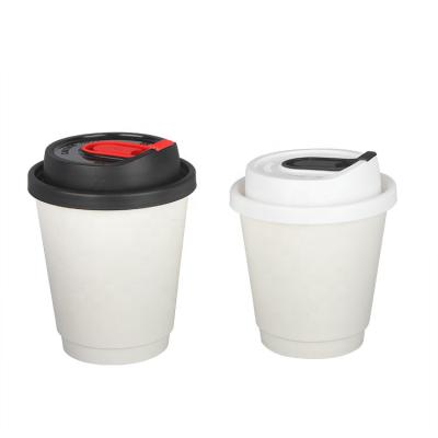 China Manufacturer Wholesale Disposable Double Wall Custom Printed Kraft Paper Hot Drinking Cup for sale