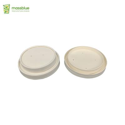 China Non Spill Disposable Soup Coffee Cup Paper Lids Take Away Easy Open End Environmental Friendly 100% China for sale