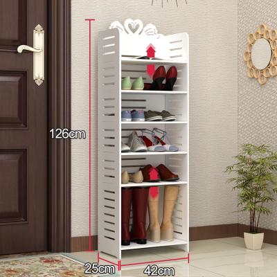 China Adjustable Portable Living Room Furniture Free Standing Shoe Rack (Other) For Shoes for sale