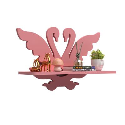 China Wall Mounted Modular Pink Wall Shelf Decorative Floating Shelves for sale