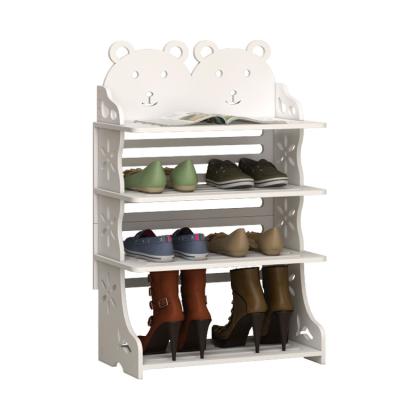 China China Factory OEM (Size)Adjustable 20 Pairs Cheap Shoe Cabinet 4 Tier Shoe Shelf Storage Organizer for sale