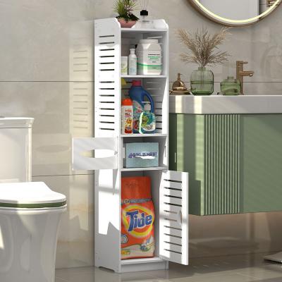 China Modern Durable Pvc Bathroom Corner Storage Storage Unit With Cheap Price for sale