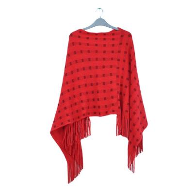 China Factory Wholesale Price Verified Cute Knitted Shawl With Private Label for sale