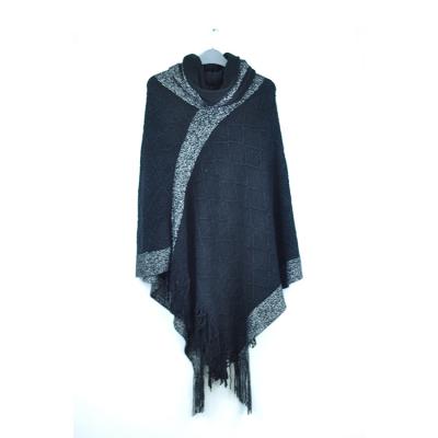 China Daily Life China Supplier Wool Knitted Winter Shawl for sale