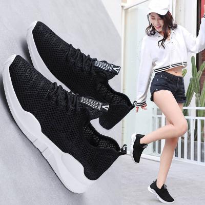 China Mesh Platform Sneakers New Fashion Breathable Mesh Sneaker Shoes New Lightweight Women Sports Shoes for sale