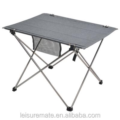 China Factory Direct Modern Retractable Aluminum Folding Travel Portable Camping Fishing Garden Folding Table Desk for sale