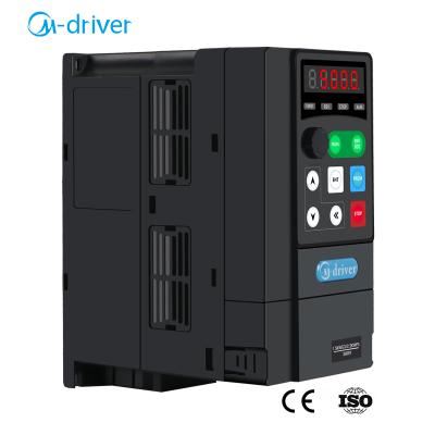 China M-driver AC Variable Frequency Inverter 0.75kw 1.5kw 2.2kw 220v 50hz to 110v 60hz converter 180*96*151mm for sale