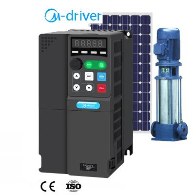 China Solar Pump System MPPT DC to AC Solar Inverter 380v 11kw VFD Solar Water Pump Inverter for sale