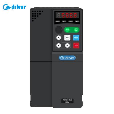 China AC 3 series motor and torque control M300 speed inverter 4kw frequency variator 220V phase vfd drive 5hp variable speed drive for sale