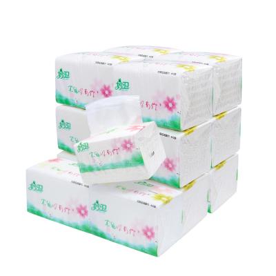 China At Home 2022 High Quality Soft Packages Mini Facial Tissues Custom Facial Wet Tissue Facial Tissue for sale