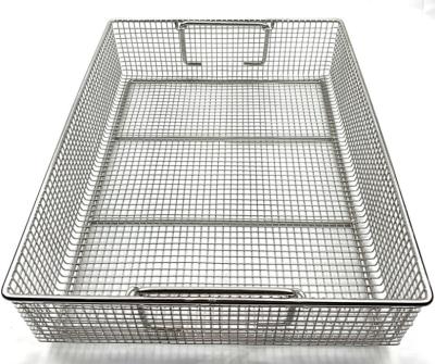 China Easy clean cheap medical price stainless steel disinfection basket for lab factory direct disinfection barrel for sale