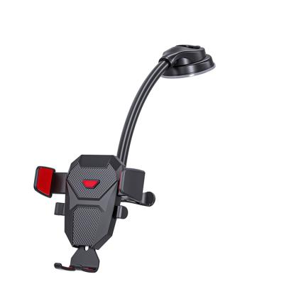 China New 2023 Car Phone Holder Windshield Adjustable Sucker Mount Long Bendable Arm Holder With Retractable Clamp Arms for sale