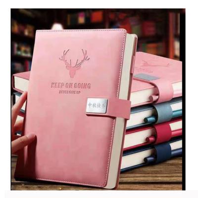 China OEM Spiral Leather Cover Daily Use Gold Color Choose A5 Custom Notebook For Writing Diary Diary Drawing Planner for sale