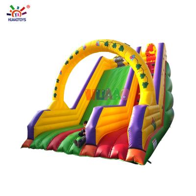 China Double Lane Factory PVC Commercial Inflatable Slide Slide Inflatable Slide for sale