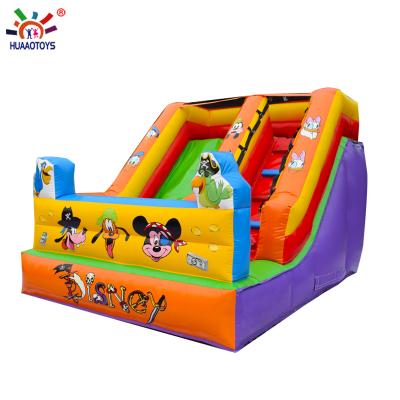 China PVC Factory Commercial Carton Mini Inflatable Slide Inflatable Dry Slide For Indoor And Outdoor for sale