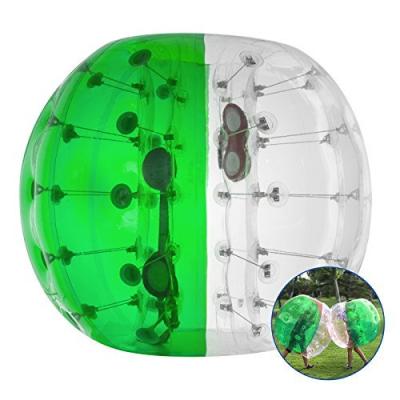 China Toy Hot Selling Adult Inflatable TPU/PVC Body Inflatable Zorb Ball Bumper Suit Bubble Football Soccer Ball With Colorful Dots for sale