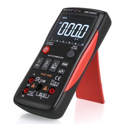 China ZOTEK ZT-X Digital Multimeter 9999 Count LCD Display Night True Auto Backlight Digital Multimeter 146*74*34mm RMS for sale