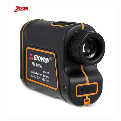 China Handheld SNDWAY Switch - 600A Range Finder Scope Flag-Lock Golf Laser Rangefinder With Angle Height Measurement for sale