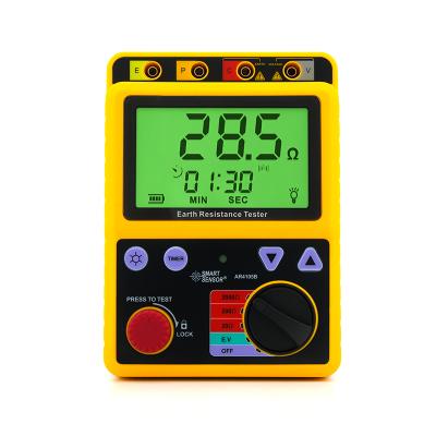 China Handheld SMART SENSOR AR4105b 2000 Ohm Digital Earth Resistance Testers For Sale for sale