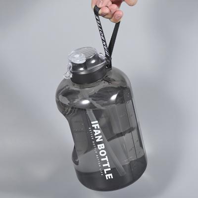 China Viable Factory Wholesale Sport Water Bottle Tritan 1gallon Large Capacity Gym Water Bottle With Lid for sale