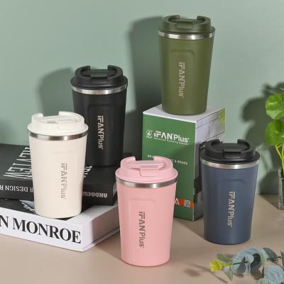 China High Quality Sustainable Insulated Thermos Water Bottle 304 Stainless Steel Vacuum Custom Coffee Mug With Logo for sale