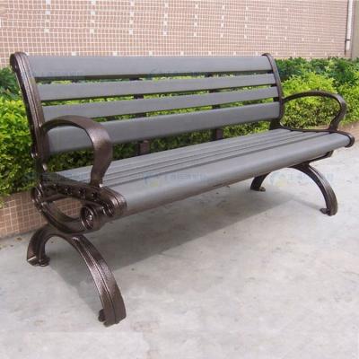 China New Product Recycled HDPE Outdoor Park Furniture Street Furniture Long Plastic Recyle Plastic Wood Garden Benches With High Quality for sale