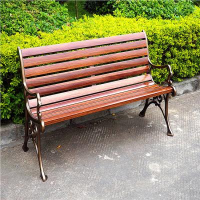 China 5 Years Warranty Recycled Carbon Fiber Slats Wood Picnic Leisure Stainless Steel Seating Park Bench For Outdoor Furniture Products for sale